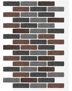 Фасадная панель АМК Клинкер цвет 322 Амк