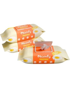Влажные салфетки детские Momfy С экстрактом ромашки