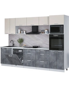 Кухонный гарнитур Интерлиния Мила Лайт 3.0-ПМ1