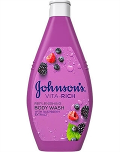 Гель для душа Johnson's Vita Rich с экстрактом малины