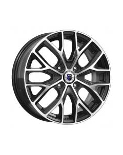 Литой диск K&K Лилиом (КС891) 16x6" 4x100мм DIA 60.1мм ET 37мм Алмаз черный K&k