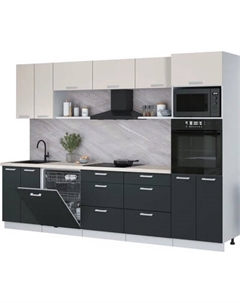 Кухонный гарнитур Интерлиния Мила Лайт 3.0-ПМ1