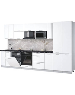 Кухонный гарнитур Интерлиния Мила Лайт 3.6-ПМ2