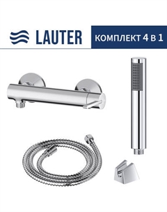 Смеситель Lauter Velvet 21СК9696С с лейкой Lily 21S10048