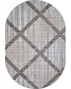 Коврик Merinos Sierra F351-OVAL-CREAM-BLUE