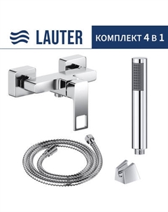 Смеситель Lauter Cascade 21СК9615C с лейкой Lily 21S10048