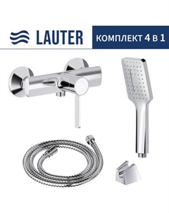 Смеситель Lauter Art 21CK9680C с лейкой Fleur 21S00126