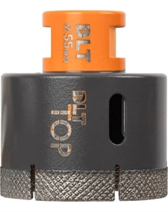 Коронка DLT Алмазная для керамогранита и камня 55мм / 2104 Dlt