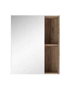 Шкаф с зеркалом для ванной Домино Craft 60