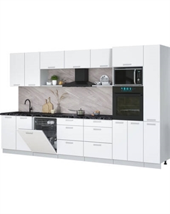 Кухонный гарнитур Интерлиния Мила Лайт 3.5-ПМ1