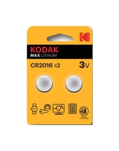 Комплект батареек Kodak CR2016-2BL / Б0037002