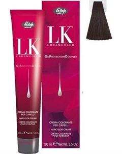 Крем-краска для волос Lisap LK Creamcolor OPC тон 4/07