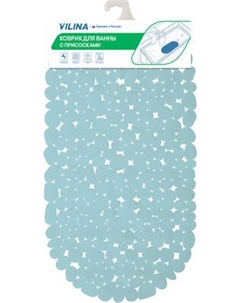 Коврик на присосках Вилина Морская галька 6805