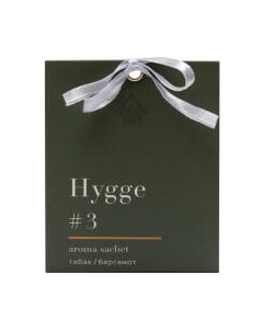 Ароматическое саше Arida Home Hygge №3 Табак и бергамот Arida home