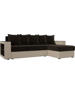 Диван угловой Лига Диванов Дубай лайт правый / 114183 Лига диванов