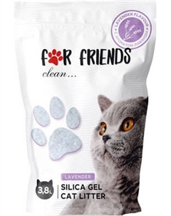 Наполнитель для туалета For Friends Силикагелевый / TUZ950 For friends