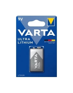 Батарейка Varta Ultra 9V/6FR61 Lithium