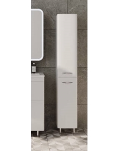 Шкаф-пенал для ванной Symbolite Каре 30 L Line Plus с корзиной