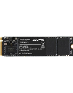 SSD диск Digma Mega M2 M.2 2280 2TB DGSM3002TM23T