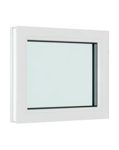 Окно ПВХ Brusbox Глухое 2 стекла