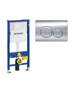 Инсталляция для унитаза Geberit Duofix 458.103.00.1+115.127.21.1