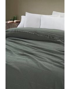 Плед Karven Муслиновый Евро 220x240 / PL029 IZGI v7/Yesil