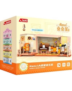 Конструктор Jaki Домик Нэнси: Музыкальная комната HK133