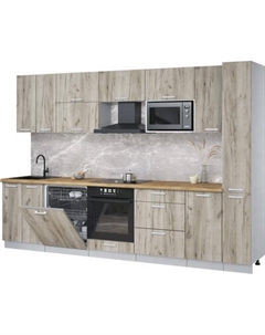 Кухонный гарнитур Интерлиния Мила Лайт 3.1-ПМ2