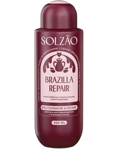 Шампунь для волос Solzao Восстановление и питание