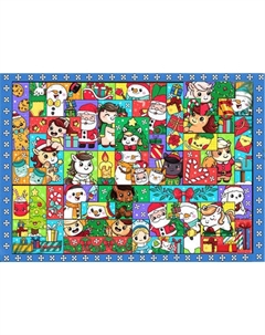 Развивающая игра Лесная мастерская Тетрис Новогоднее настроение / 10880151