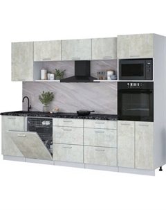 Кухонный гарнитур Интерлиния Мила Лайт 2.9-ПМ1