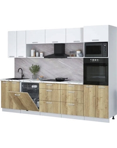 Кухонный гарнитур Интерлиния Мила Лайт 3.0-ПМ1