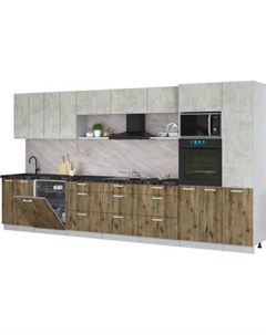 Кухонный гарнитур Интерлиния Мила Лайт 4.0-ПМ1