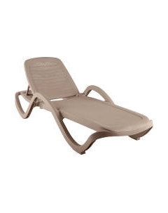 Шезлонг Ellastik Plast Capri Плетеный 195x73x41 Ellastik plast