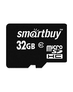 Карта памяти SmartBuy microSDHC (Class 10) 32GB (SB32GBSDCL10-00) Smartbuy