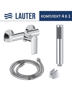 Смеситель Lauter Reef 21СК9678C с лейкой Lily 21S10048