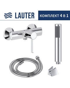 Смеситель Lauter Art 21CK9680C с лейкой Lily 21S10048