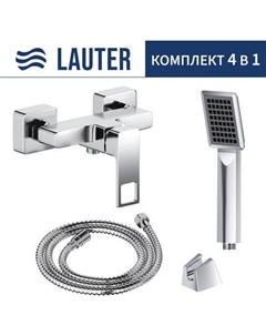 Смеситель Lauter Cascade 21СК9615C с лейкой Serene 21S00103