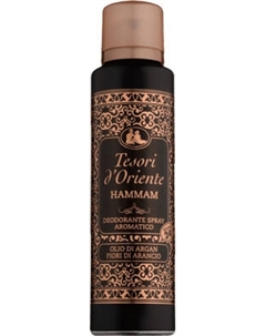 Дезодорант-спрей Tesori d'Oriente Хаммам Tesori d'oriente