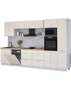 Кухонный гарнитур Интерлиния Мила Лайт 3.4-ПМ1