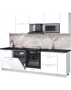 Кухонный гарнитур Интерлиния Мила Лайт 2.6-ПМ2