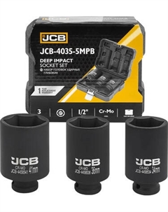 Набор головок слесарных JCB 4035-5MPB Jcb