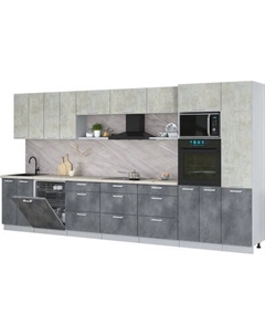 Кухонный гарнитур Интерлиния Мила Лайт 4.0-ПМ1