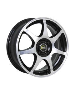 Литой диск Cross Street CR-15 15x6" 4x100мм DIA 60.1мм ET 40мм BKF Cross street