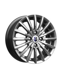 Литой диск K&K Акцент 17x7" 4x100мм DIA 60.1мм ET 41мм Дарк платинум K&k