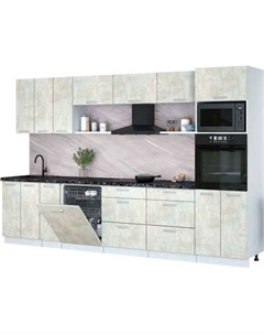 Кухонный гарнитур Интерлиния Мила Лайт 3.3-ПМ1-2