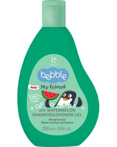 Шампунь-гель детский Bebble My Friend с ароматом арбуза