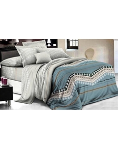 Комплект постельного белья Бояртекс №7198-8 S/P 2сп. с европростыней