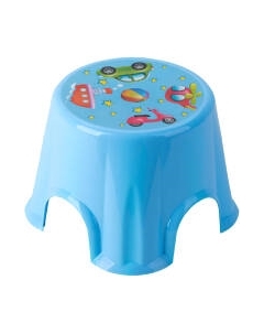Табурет-подставка Эльфпласт Пенек с рисунком / EP163