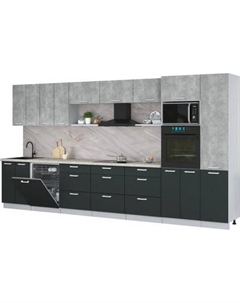 Кухонный гарнитур Интерлиния Мила Лайт 4.0-ПМ1